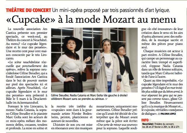 Article paru dans l&rsquo;Express et l&rsquo;Impartial