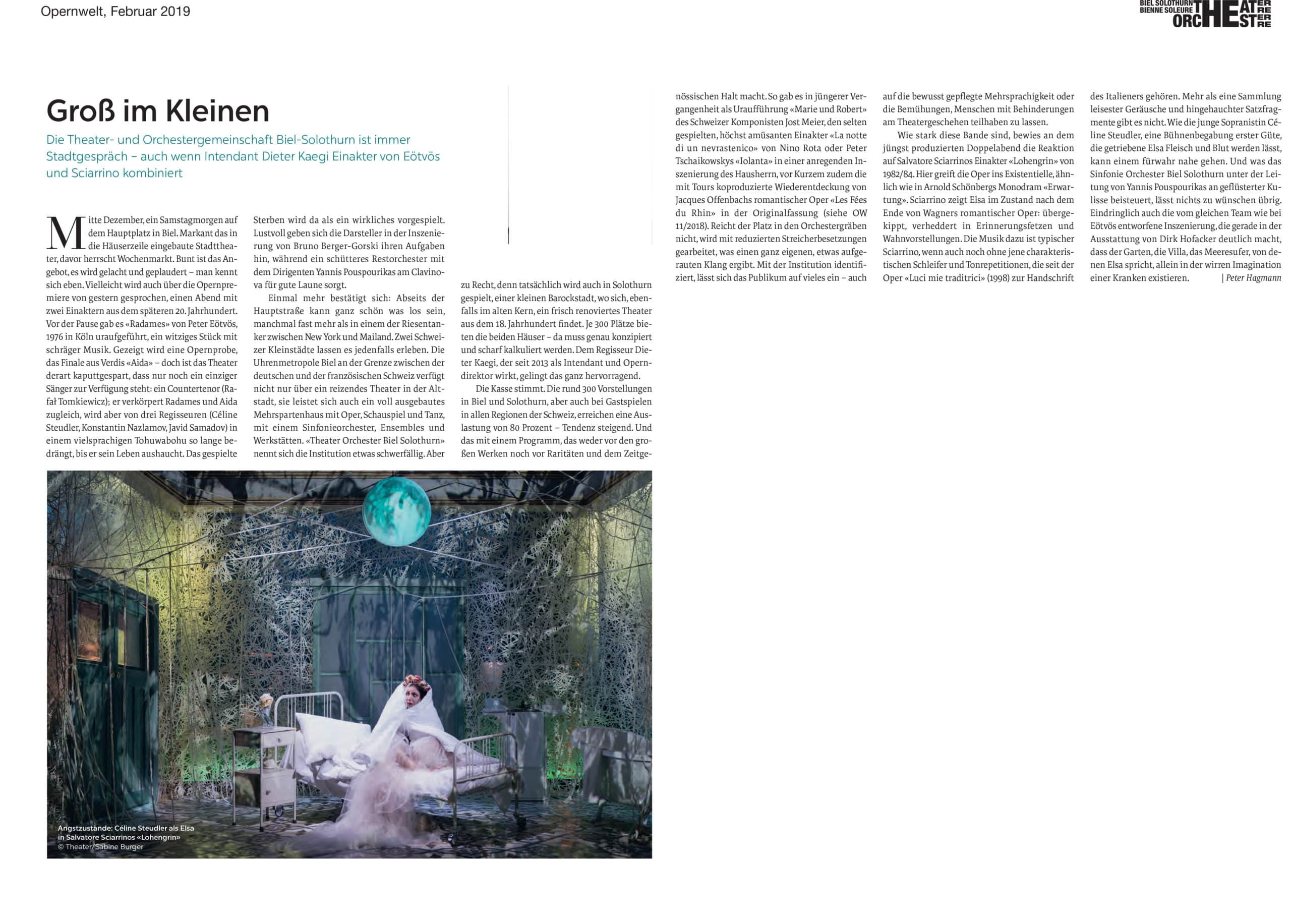 Opernwelt, février 2019